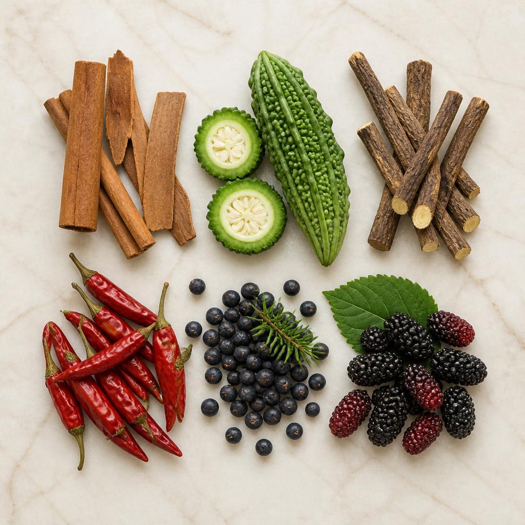 Natural botanical ingredients used in Colestzen